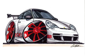 GT3 RS - White T-shirt