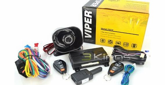 Portable4All Viper 3105V 1-Way Car Alarm Security System with Keyless Entry,new yellow package Portable Consumer 