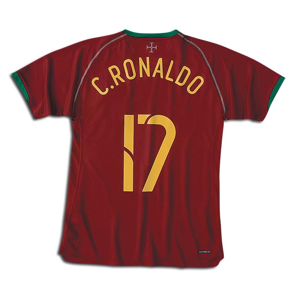 Portugal Nike Portugal home (C.Ronaldo 17) 06/07