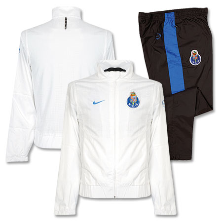 Portuguese teams Nike 09-10 Porto Woven Warmup Suit (white)