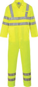 Portwest, 1228[^]8886H E042 Hi-Vis Coverall Yellow X Large