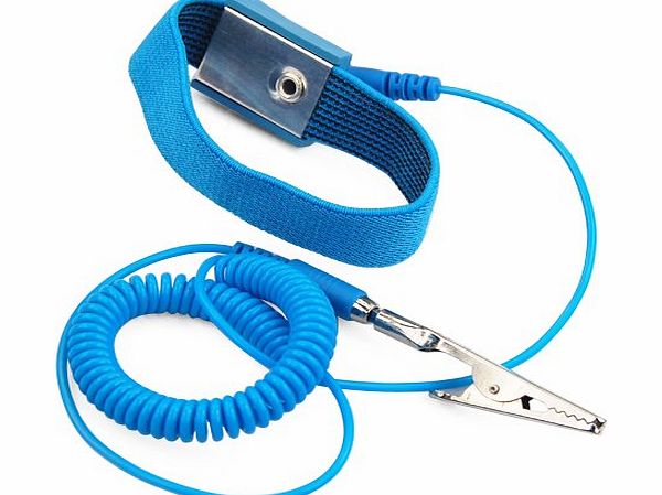 Anti-Static Wrist Strap Grounding Wrist Strap / Band / Grounding / Band ESD Discharge - Prevents Build up of Static Electricity - Comaptibles E-Shop