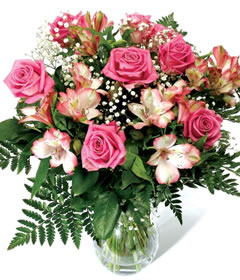 Post-a-Rose Pink Enchantment Bouquet