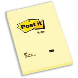 Large Format Notes - Canary Yellow -