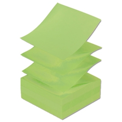 Z-Notes 76x76mm Neon Green