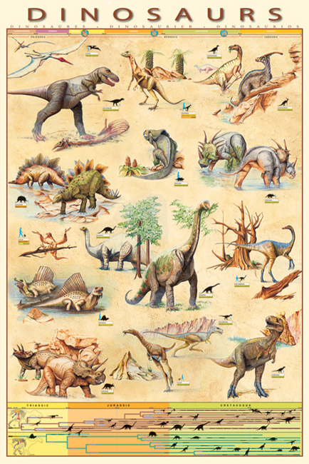 Dinosaurs Poster Maxi PP30728