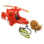 SDS Helicopter & the Runaway Cow