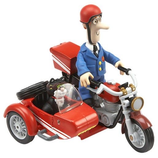 Postman Pat SDS Motorbike and Sidecar with