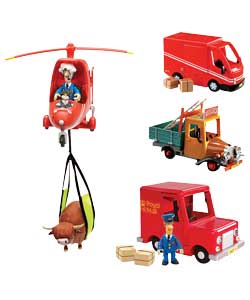 Postman Pat Vehicles and Accessory Set Assortment