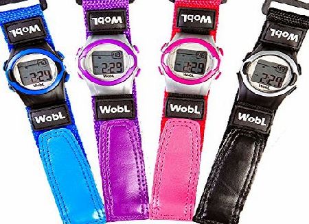 Potty MD The WobL Watch - Childrens 8-Alarm Vibrating Potty Training / Reminder Watch (Pink)