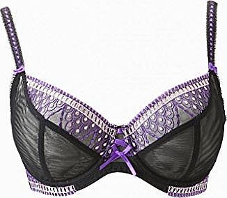 Pour Moi Spellbound Full Cup Black/Purple 40DD