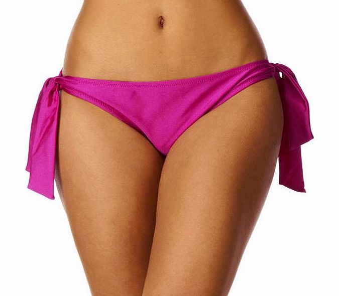 Pour Moi Womens Pour Moi Azure Tie Side Bikini Bottom -