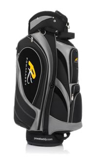 powakaddy Golf Deluxe I Cart Bag Black/Silver
