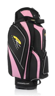 powakaddy Golf Deluxe Ladies Cart Bag Black/Rose