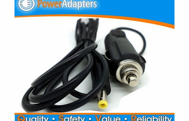Power-adapters.co.uk Meos 11.3`` Digital TV/dvd 12 Volt in Car Charger / Adapter