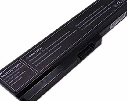 Power Battery PowerWings 10.8v 4400mAh 6CELL PA3817U-1BRS Replacement power supplies Laptop Battery for TOSHIBA Satellite A660 C600D C645D C650 C655 C660 L600 L670;Pro C650