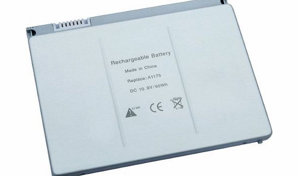 Power Battery UK - 60Wh Li-Polymer Laptop Battery for Apple MacBook Pro 15-inch Series Laptop Replace for Apple A1175, A1211, A1226, A1260, A681LL/A, MA348, MA348*/A, MA348G/A, MA348J/A, MA463LL/A, MA