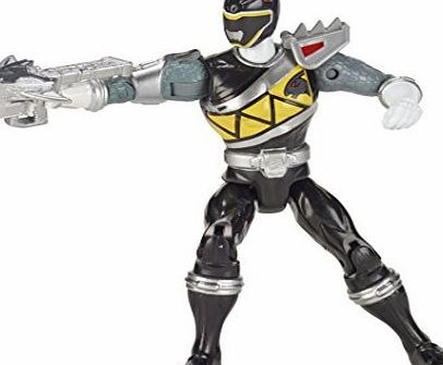 Power Rangers 12.5 cm Dino Supercharge Armed Up Mode Ranger Figure (Black)