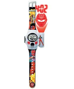 Power Rangers Boys Projection LCD Watch