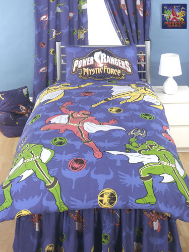 Power Rangers Duvet Cover and Pillowcase Morphin