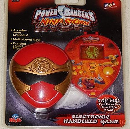 Power Rangers Ninja Storm Electronic Handheld Game #258919 (Year 2003) by MGA Entertainment amp; ABC Kids