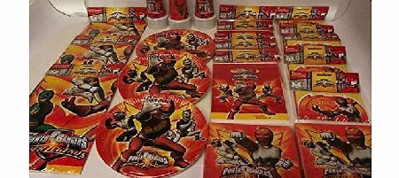 Power Rangers Party Pack for 30 People