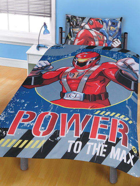 Power Rangers Reversible Duvet Cover and