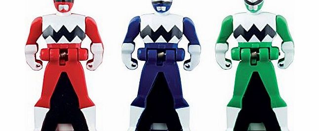 Power Rangers Super Mega Force Ranger Key Set Lost Galaxy (Red/ Blue/ Green)