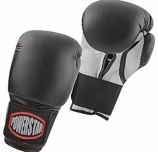 POWERSTAR Boxing Gloves Punch Bag MMA Ufc Fight Training Mitts Rex Leather 10oz