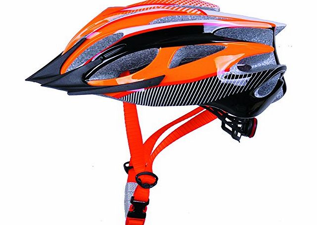MTB Road Mountain Bicycle Bike Cycling Sports Helmet for both adult and Children in orange size 52-56cm