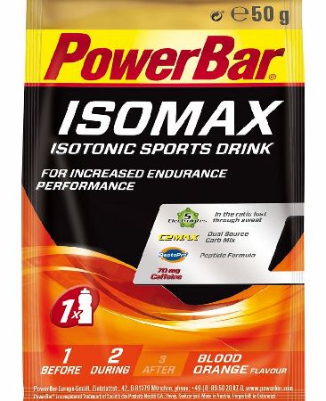 Powerbar Isomax Drink 50g Sachet Blood Orange