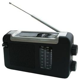 powerplus Cheetah - windup and solar radio