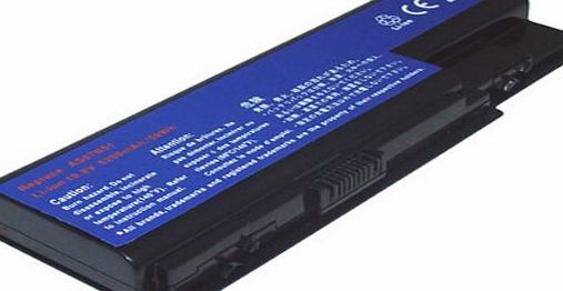 PowerSmart 4400mAh,6-cell,Li-ion,10.80V,Replacement Laptop Battery for PACKARD BELL EasyNote LJ61, EasyNote LJ63, EasyNote LJ65, EasyNote LJ67, EasyNote LJ71, EasyNote LJ73, EasyNote LJ75,