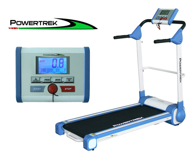 PowerTrek Treadmill PowerTrek Slimline Treadmill (Blue)