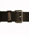 Prada Dark Brown Leather Belt