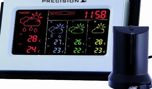 Precision AP038 4 Day Forecast Weather Station with Wireless Router Transmitter