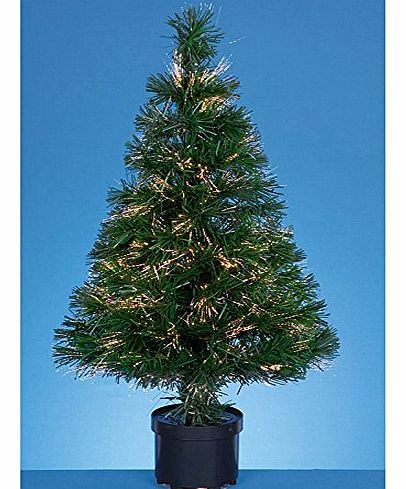 80cm Fibre Optic Crystal Tip Tree - Premier Christmas Lights FT80S