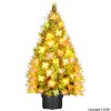 Bow Design Fibre Optic Christmas Tree 90cm
