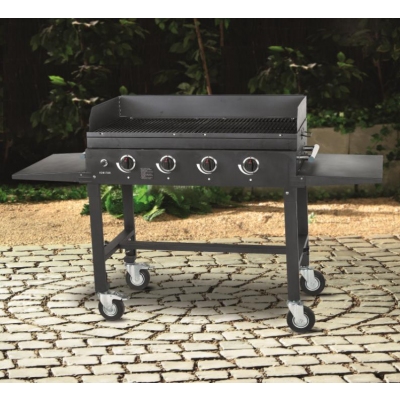 Commercial Catering Four Burner Gas Barbecue 37207