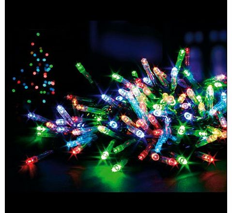 Premier Decorations 480 Multi-Colour LED Supabright Christmas Lights