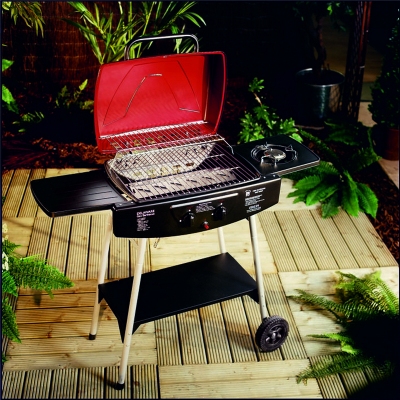 Delaware Gas Barbecue with Side Burner