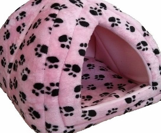 Premier Drop Shop 2 Piece Large Pink Cat Igloo House by PremierDropShop