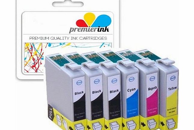 Premier Ink E-1295 / T1295 X 4 Compatible Printer Ink Cartridges Fit Epson Stylus B42Wd, Bx305F, Bx305Fw, Bx320Fw, Bx535Wd, Bx625Fwd, Bx630Fw, Bx635Fwd, Bx925Fwd,Bx525Wd, Bx935Fwd, Sx235W, Sx420W, Sx4