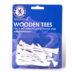 Premier Licensing Premiership Football Club Wooden Tee Pack