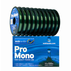 Premier Quality Pro Monofilament - 19lb 0.35mm
