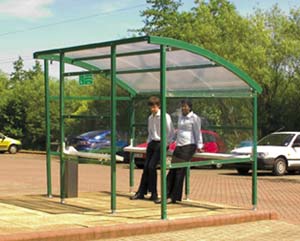 Premier smoking shelters perspex