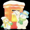 Snowman and Mailbox Christmas Mesh