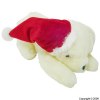 Soft Sensations Cuddly Christmas White Puppy 30cm