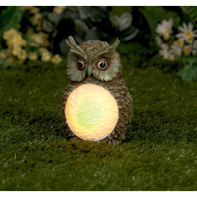 Premier Solar Owl Garden Light 60989
