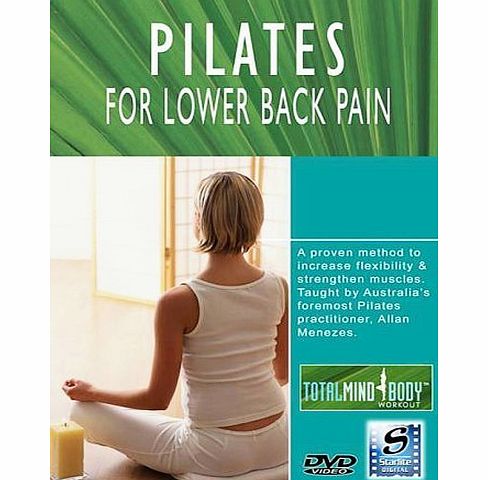 pres PILATES FOR LOWER BACK PAIN - NEW RARE DVD HEALTHY LIVING, PAIN FREE